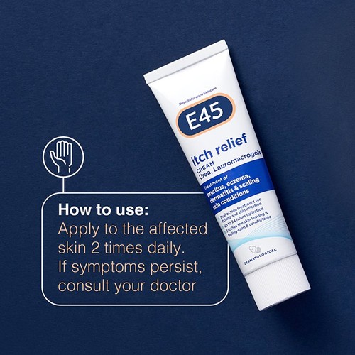 E45 Itch Relief Cream, Body And Face Cream For Itchy And Irritated Skin thumbnail 5