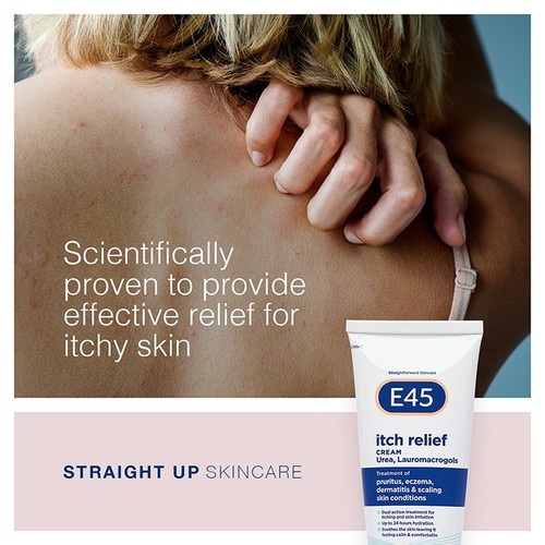 E45 Itch Relief Cream, Body And Face Cream For Itchy And Irritated Skin thumbnail 6