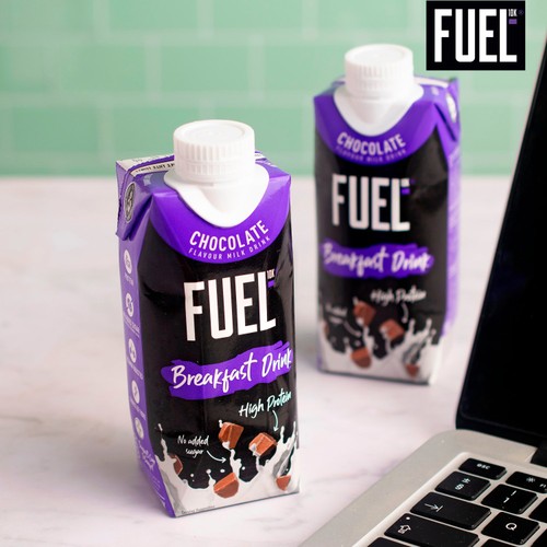 FUEL 10K Chocolate High Protein Milk Breakfast Shake Drink 330ml thumbnail 4