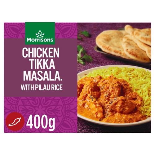 Morrisons Chicken Tikka Masala With Rice 