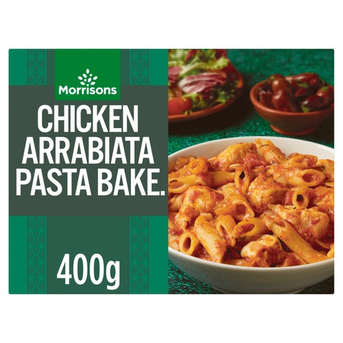 Morrisons Chicken Arrabiata & Tomato Pasta Bake 
