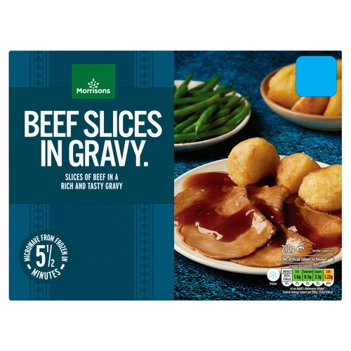 Morrisons Beef Slices In Gravy