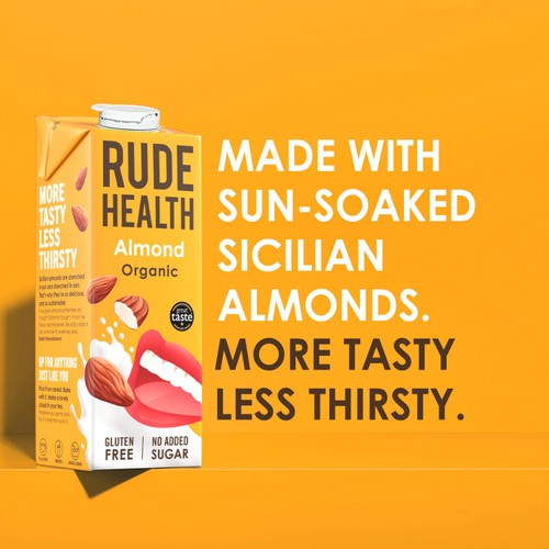 Rude Health Organic Almond Drink 1L thumbnail 3