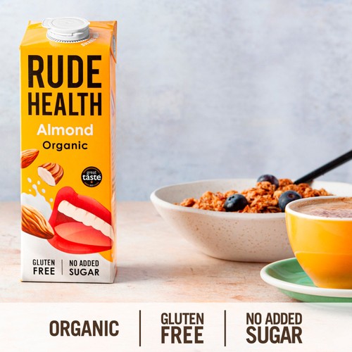 Rude Health Organic Almond Drink 1L thumbnail 4