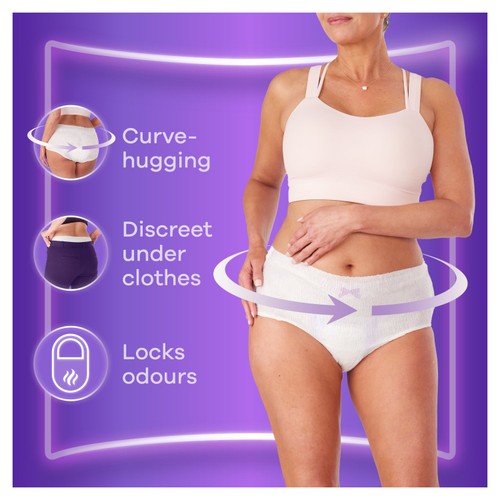 Always Discreet Underwear Incontinence Pants Plus M 9 pack thumbnail 3