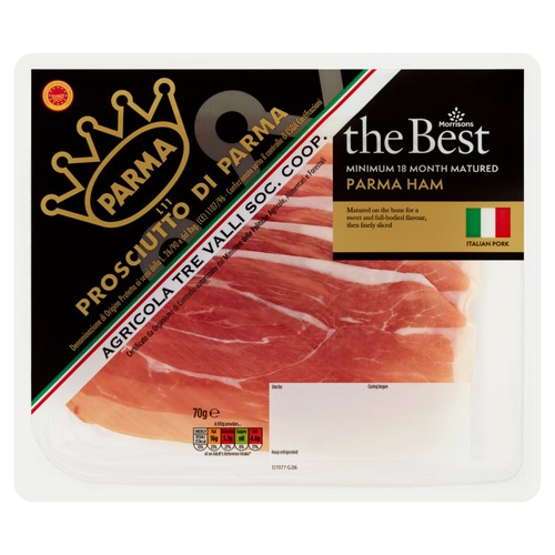 Morrisons The Best Prosciutto Di Parma Ham 70g