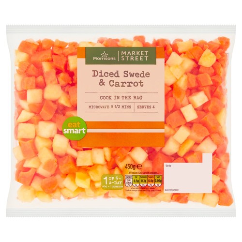 Morrisons Diced Swede & Carrot 