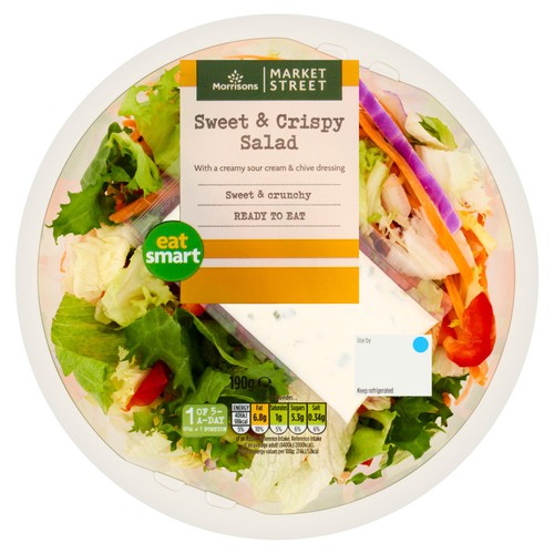 Morrisons Sweet & Crispy Salad Bowl 190g thumbnail 2