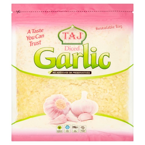 Taj Diced Garlic 200g