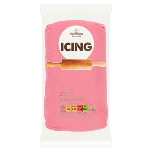 Morrisons Pink Ready To Roll Icing