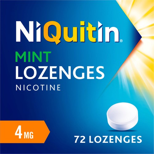 NiQuitin Mint Lozenge - 4mg, 72 Nicotine Lozenges -Stop Smoking Aid thumbnail 3