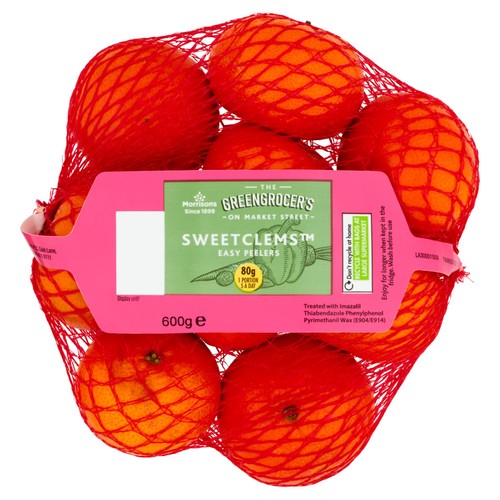 Morrisons Sweetclems Easy Peelers 600g Pack