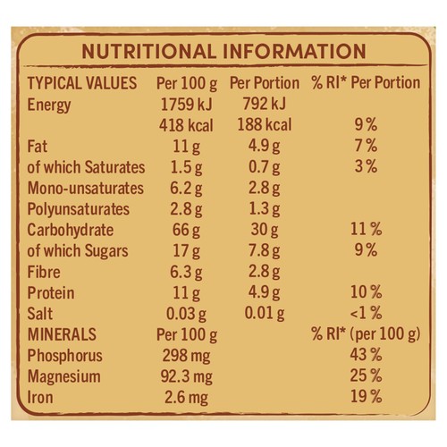 Jordans Simply Granola with a Hint of Honey Breakfast Cereal  thumbnail 3