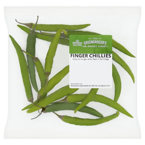 Morrisons Finger Chillies 50g