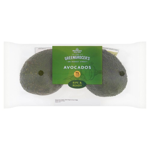 Morrisons Ripe & Ready Avocados 2 Pack