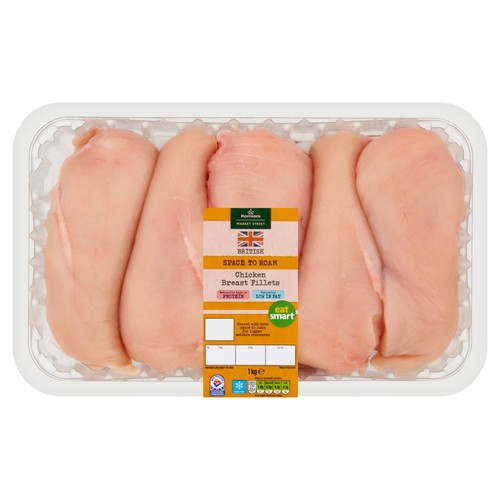 Morrisons British Chicken Breast Fillets 1kg