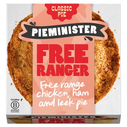 Pieminister Free Ranger Chicken, Ham & Leek Pie 255g