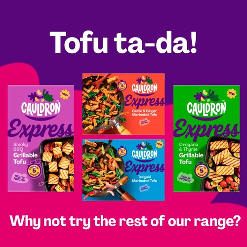 Cauldron Organic Marinated Tofu Pieces 160g thumbnail 3