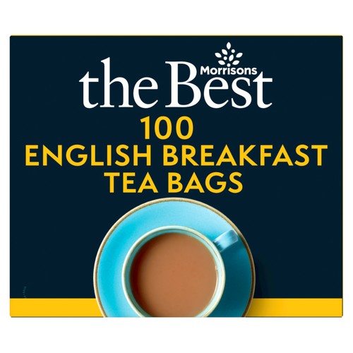 Morrisons The Best 100 English Breakfast Tea Bags 250g