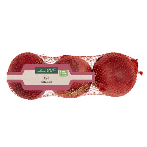 Morrisons Red Onions 3 Pack