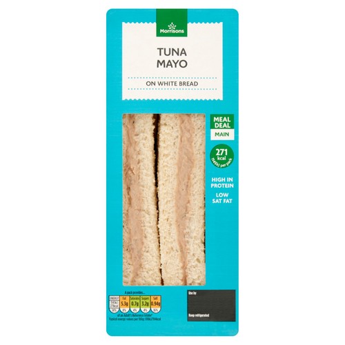 Morrisons Tuna Mayo Sandwich  thumbnail 2