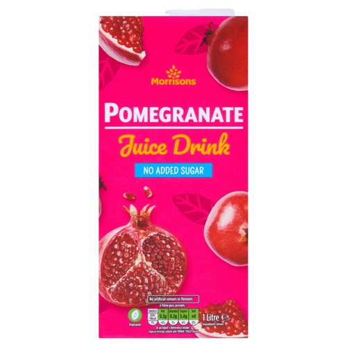 Morrisons No Added Sugar Pomegranate Juice Drink 1L
