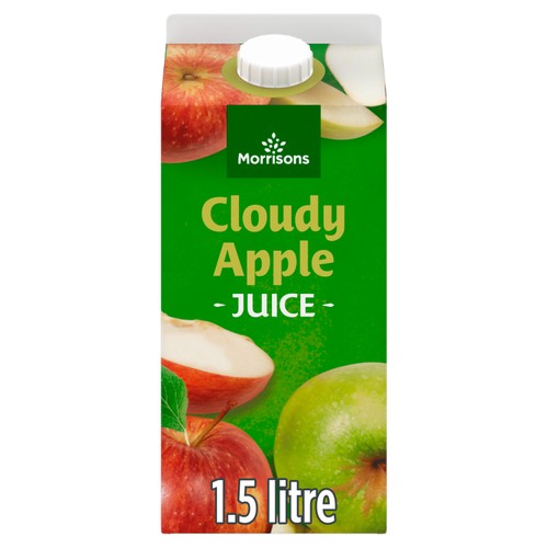 Morrisons Cloudy Apple 100% Fruit Juice