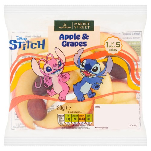 Morrisons Snack Apple & Grape Bag