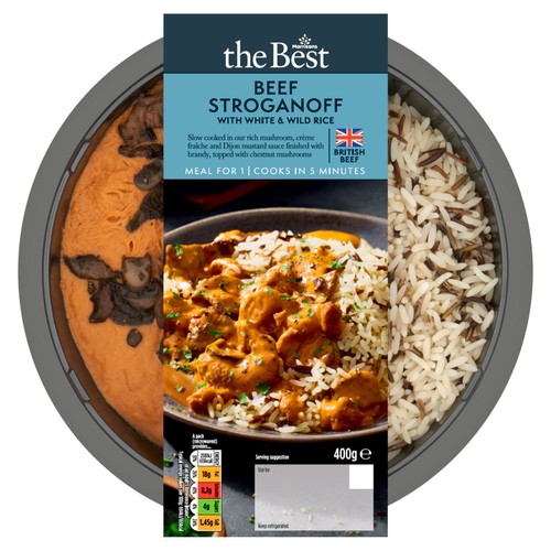 Morrisons The Best Steak Stroganoff 