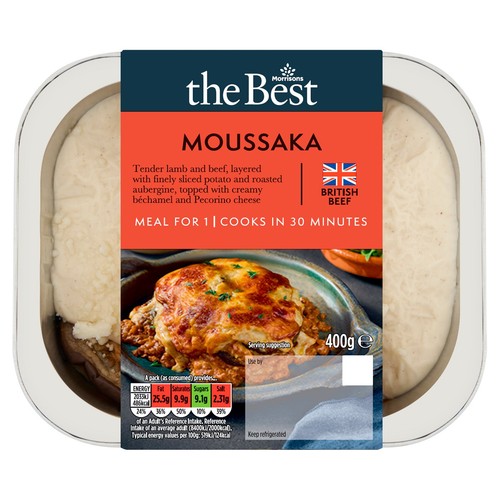 Morrisons The Best Lamb and Beef Moussaka