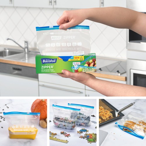 Bacofoil All Purpose Small Zipper Bags 15 Pack thumbnail 4