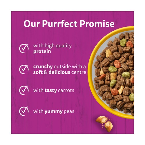 Whiskas Senior 7+ Dry Cat Food In Chicken thumbnail 2