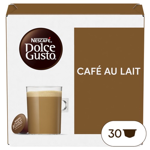 Nescafe Dolce Gusto Cafe Au Lait Coffee Pods x 30