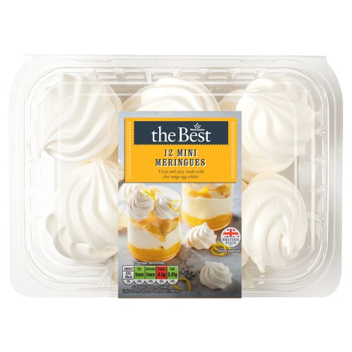 Morrisons The Best Mini Meringue Shells
