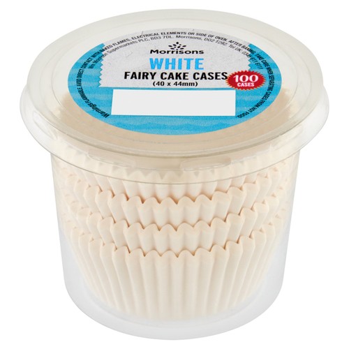 Morrisons White Fairy Paper Cases