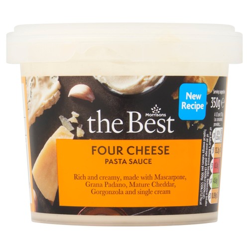 Morrisons The Best Four Cheese Pasta Sauce