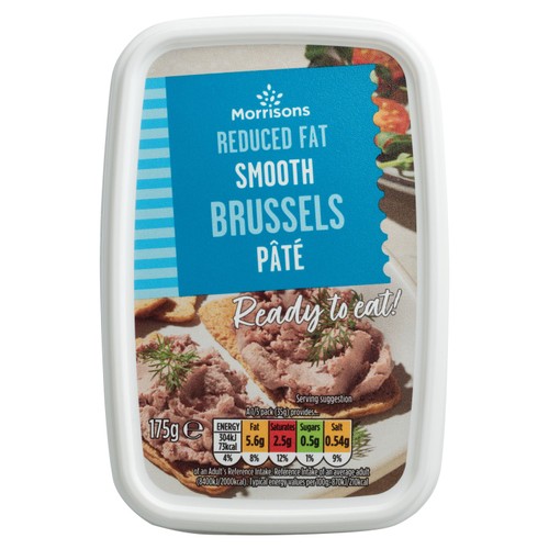 Morrisons Eat Smart Brussels Pâté
