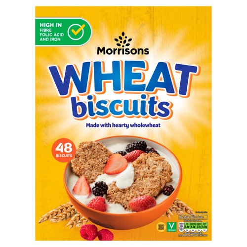 Morrisons Wheat Biscuits 48 Pack