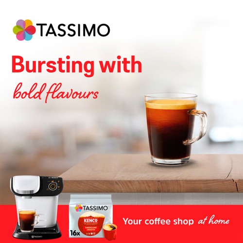 Tassimo Kenco Americano Smooth Coffee Pods x16 thumbnail 3