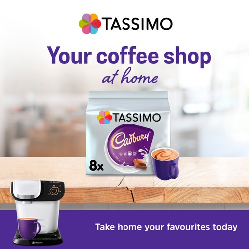 Tassimo Cadbury Hot Chocolate Pods x8 thumbnail 4