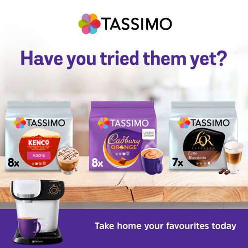 Tassimo Cadbury Hot Chocolate Pods x8 thumbnail 5