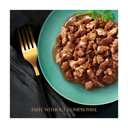 Sheba Select Slices Wet Cat Food Tray Beef In Gravy 85g thumbnail 4