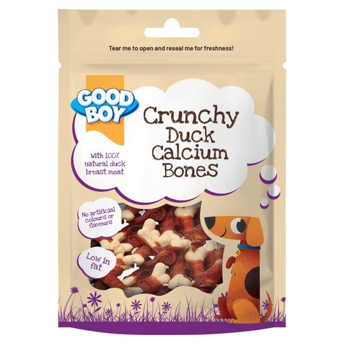 Good Boy Duck & Calcium Bones Dog Treats