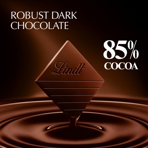 Lindt Excellence Dark 85% Cocoa Chocolate Bar 100g thumbnail 3