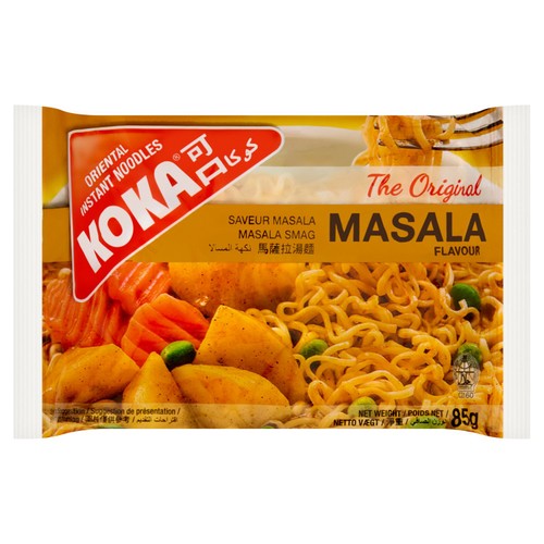 Koka Oriental Instant Noodles Masala Flavour 85g 