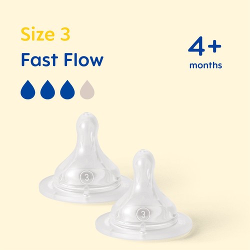 MAM Teat Size 3 Fast Flow 2pk thumbnail 5