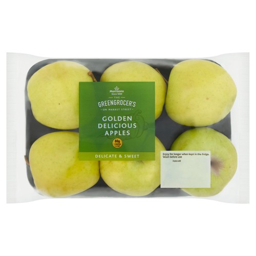 Morrisons Golden Delicious Apples 6 Pack