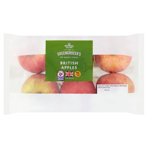 Morrisons British Apples 6 Pack