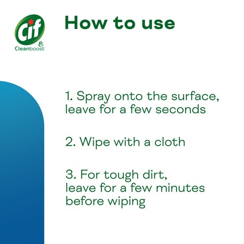 Cif Power & Shine Bathroom Spray 700ml thumbnail 3