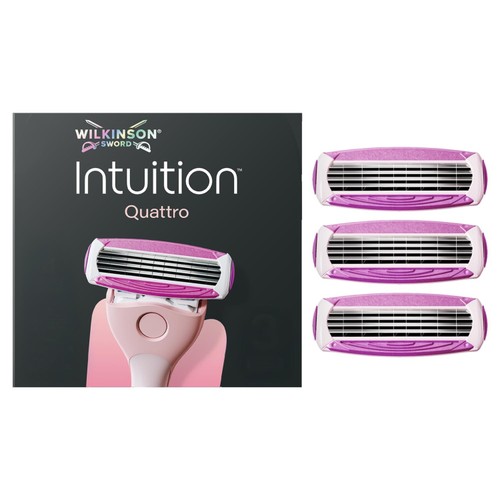 Wilkinson Sword Quattro for Women Razor Blades x3 thumbnail 2